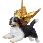 Design Toscano Honor the Pooch - Charles Cavalier Holiday Dog Angel Ornament