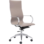 Zuo Modern Glider Hi Back Office Chair