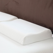 Lavish Home Remedy Contour Comfort Gel Memory Foam Pillow
