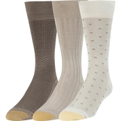 Gold Toe Premium Soft Rayon Dress Socks 3 Pk.