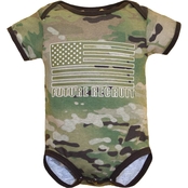 Trooper Clothing Infant Boys Multicam Future Recruit Bodysuit