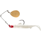 Bomber Saltwater Drumbeater Chartreuse Black Chartreuse Tail
