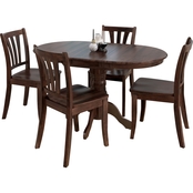 CorLiving Dillon 5 pc. Extendable Wooden Dining Set