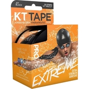KT Tape Pro Extreme Synthetic Tape Strips Jet Black, 20 ct.