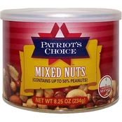 Patriot's Choice Mixed Nuts (with Peanuts) 8.25 oz.