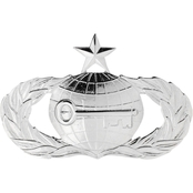 Air Force Senior Intelligence Badge, Mirror Finish, Regular Size
