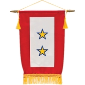 Sayre 2 Gold Stars Service Flag