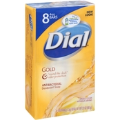 Dial Anti Bacterial Deodorant Gold Bar Soap 8 Pk.