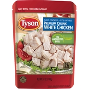 Tyson Premium Chunk White Chicken Breast Pouch 7 oz.
