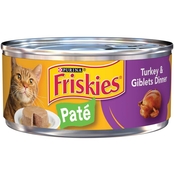 Friskies Pate Turkey and Giblets Dinner Cat Food 5.5 oz.