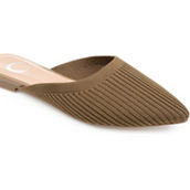 Journee Collection Women's Medium and Wide Width Aniee Mule Flats