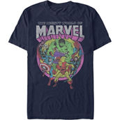 Mad Engine Mens Marvel Neon Group T-Shirt