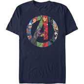 Mad Engine Mens Marvel Avengers Heroes Icon T-Shirt