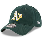 New Era Men's Green Oakland Athletics Logo Replica Core Classic 9TWENTY Adjustable Hat