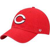 '47 Men's Red Cincinnati Reds Clean Up Adjustable Hat