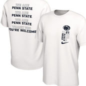 Nike Men's White Penn State Nittany Lions 2021 White Out Student T-Shirt