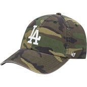 '47 Men's Camo Los Angeles Dodgers Team Clean Up Adjustable Hat