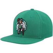 Mitchell & Ness Men's Kelly Green Boston Celtics Ground 2.0 Snapback Hat