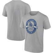 Fanatics Men's Fanatics Gray Los Angeles Dodgers Iconic Glory Bound T-Shirt