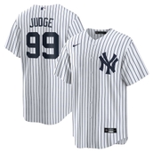 Nike Men's Aaron Judge White New York Yankees Home Replica Player Name Jersey