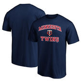 Fanatics Branded Men's Navy Minnesota Twins Heart & Soul T-Shirt