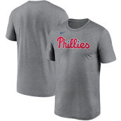 Men's Nike Gray Philadelphia Phillies Wordmark Legend T-Shirt