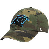 '47 Men's Camo Carolina Panthers Woodland Clean Up Adjustable Hat