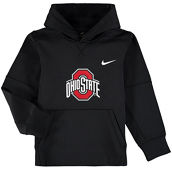 Nike Youth Black Ohio State Buckeyes Logo KO Pullover Performance Hoodie