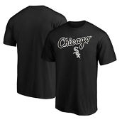 Fanatics Men's Fanatics Black Chicago White Sox Team Logo Lockup T-Shirt