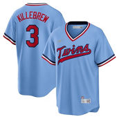 Nike Men's Harmon Killebrew Light Blue Minnesota Twins Road Cooperstown Collection Player Jersey