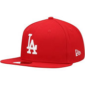 New Era Men's Red Los Angeles Dodgers White Logo 59FIFTY Fitted Hat