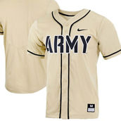 Nike Men's Gold Army Black Knights Replica Full-Button Baseball Jersey