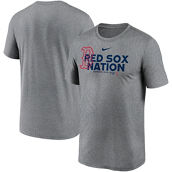 Nike Men's Heathered Charcoal Boston Red Sox Local Rep Legend Performance T-Shirt