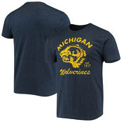 Homefield Men's Heathered Navy Michigan Wolverines Vintage Est. 1817 T-Shirt