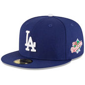 New Era Men's Navy Los Angeles Dodgers 1988 World Series Wool 59FIFTY Fitted Hat