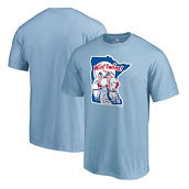 Fanatics Branded Men's Light Blue Minnesota Twins Huntington T-Shirt