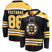 Fanatics Branded Men's David Pastrnak Black Boston Bruins Home Premier Breakaway Player Jersey