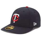 New Era Men's Navy Minnesota Twins Authentic Collection On Field Low Home 59FIFTY Fitted Hat