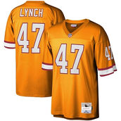 Mitchell & Ness Men's John Lynch Orange Tampa Bay Buccaneers Legacy Replica Jersey