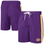 G-III Sports by Carl Banks Men's LA Lakers Sand Beach Volley Swim Shorts