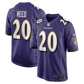 Nike Men's Ed Reed Purple Baltimore Ravens Retired Player Game Jersey