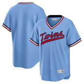 Nike Men's Light Blue Minnesota Twins Road Cooperstown Collection Team Jersey