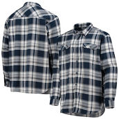 Columbia Men's Navy/White Dallas Cowboys Flare Gun Omni-Wick Button-Up Long Sleeve Shirt