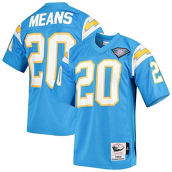 Mitchell & Ness Men's Natrone Means Powder Blue Los Angeles Chargers Authentic Retired Player Jersey