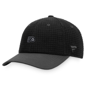Fanatics Branded Men's Black Philadelphia Flyers Authentic Pro Black Ice Adjustable Snapback Hat