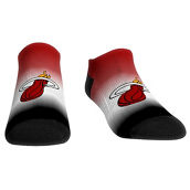 Rock Em Socks Women's Miami Heat Dip-Dye Ankle Socks