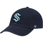 '47 Men's Deep Sea Blue Seattle Kraken Clean Up Adjustable Hat