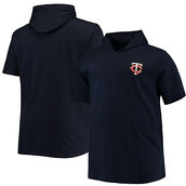 Profile Men's Navy Minnesota Twins Big & Tall Jersey Short Sleeve Pullover Hoodie T-Shirt
