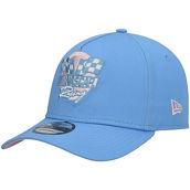 New Era Men's Light Blue/Pink NASCAR 9FORTY A-Frame Snapback Hat