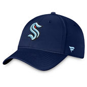 Fanatics Men's Fanatics Navy Seattle Kraken Core Primary Logo Flex Hat